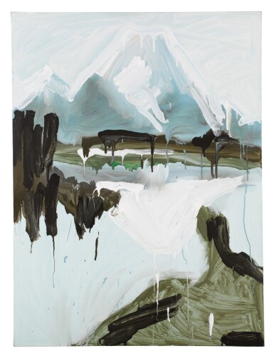 View full screen - View 1 of Lot 84. KATHERINE BERNHARDT | MOUNTAIN REFLECTION.