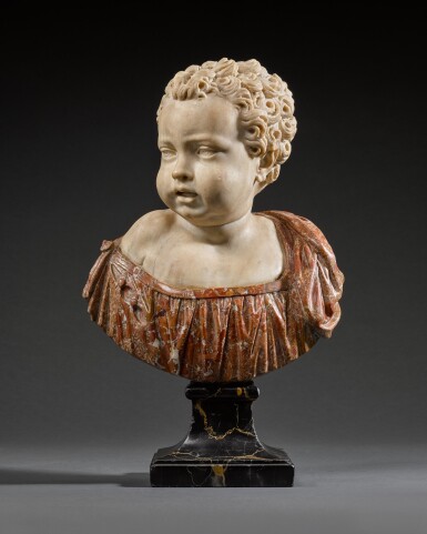 View full screen - View 1 of Lot 11. Bust of a Child.