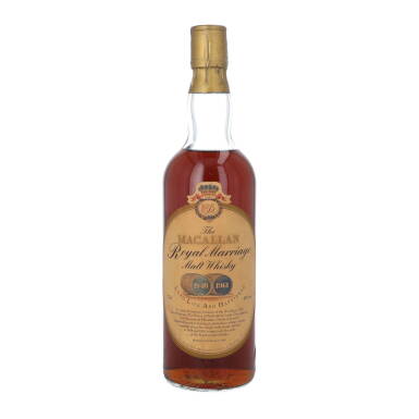 View full screen - View 1 of Lot 5038. The Macallan Royal Marriage 1948 and 1961 43.0 abv NV (1 BT75).
