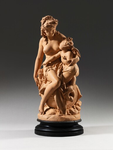 View full screen - View 1 of Lot 568. L'Amour désarmé (Cupid disarmed).