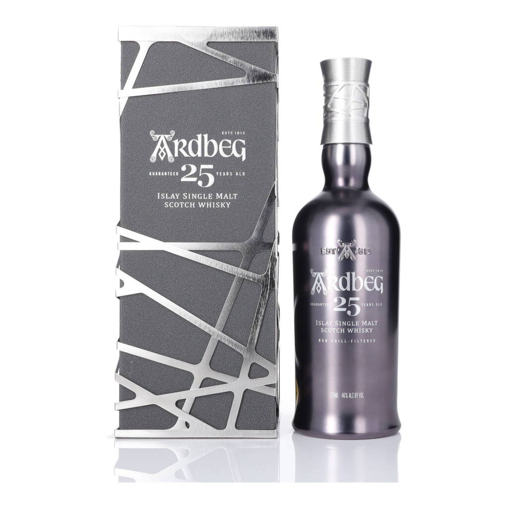 View full screen - View 1 of Lot 76. Ardbeg 25 Year Old 46.0 abv NV (1 Bottle 75cl).
