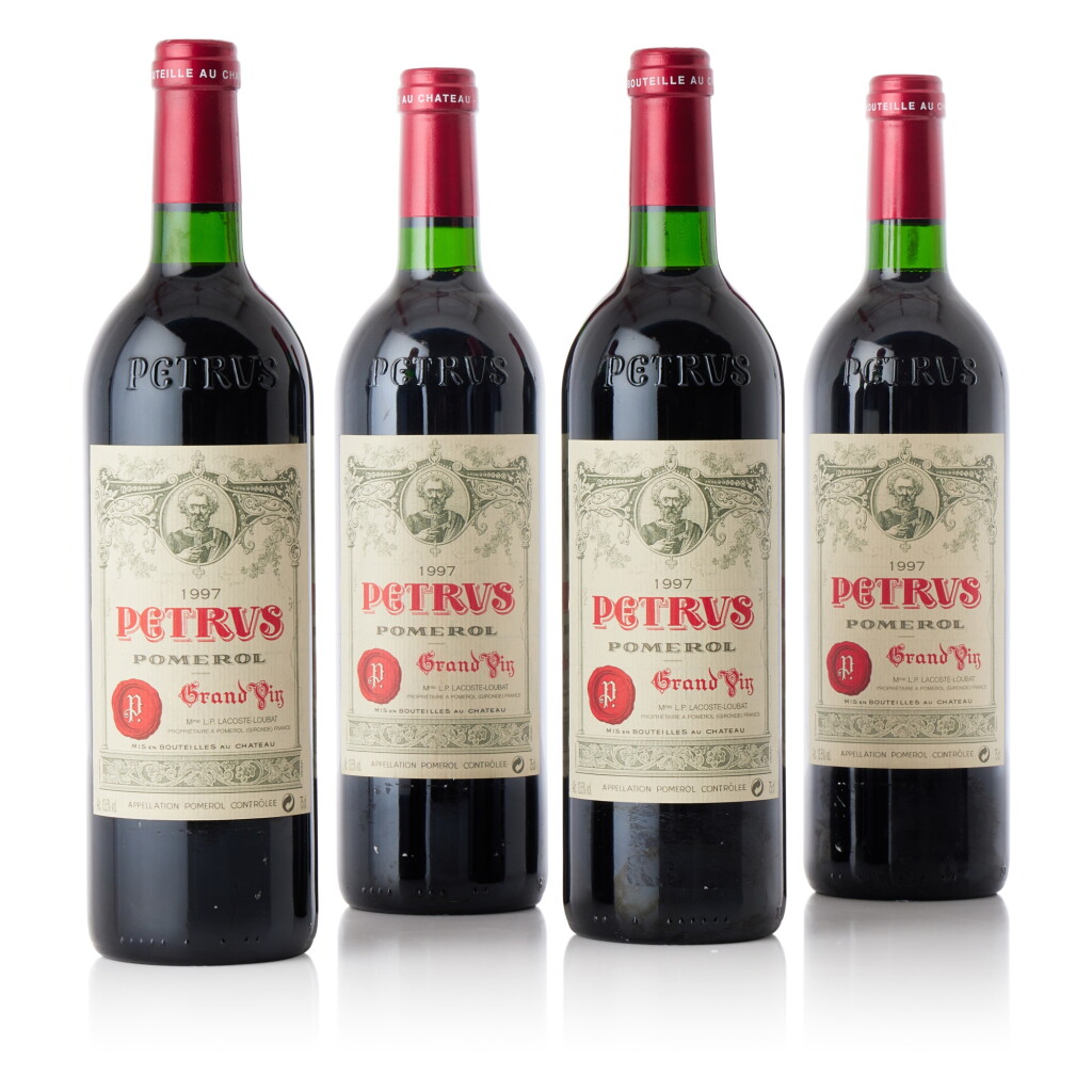 View full screen - View 1 of Lot 6149. Petrus 1997 (4 BT).