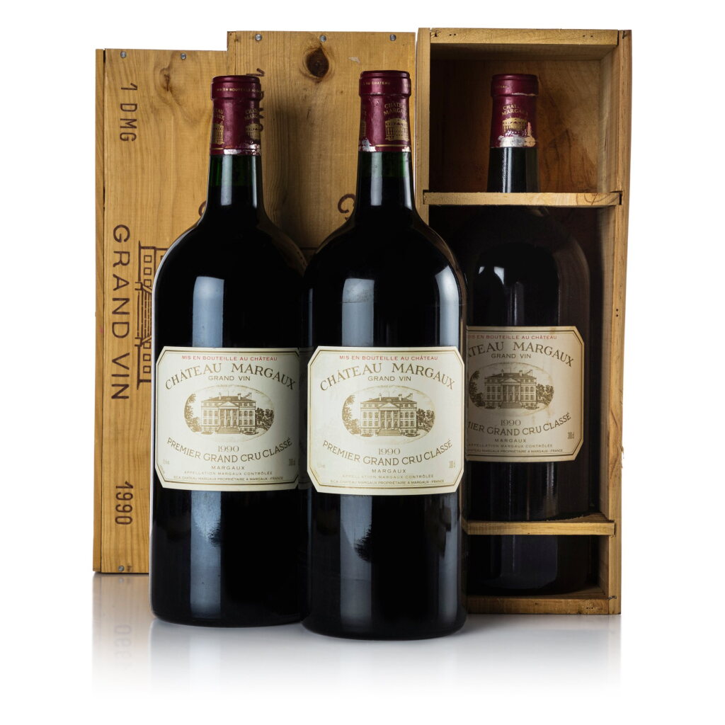 View full screen - View 1 of Lot 28. Château Margaux 1990 (3 DM).