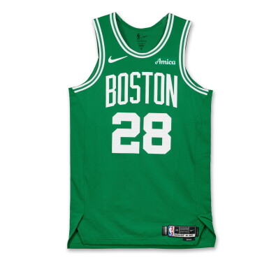 View full screen - View 1 of Lot 13. Hugo González Boston Celtics 2025-2026 Game Worn Icon Edition Jersey | 2nd Career Game | First Career Start.