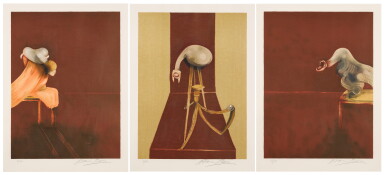 View full screen - View 1 of Lot 85. Second Version of the Triptych, 1944.