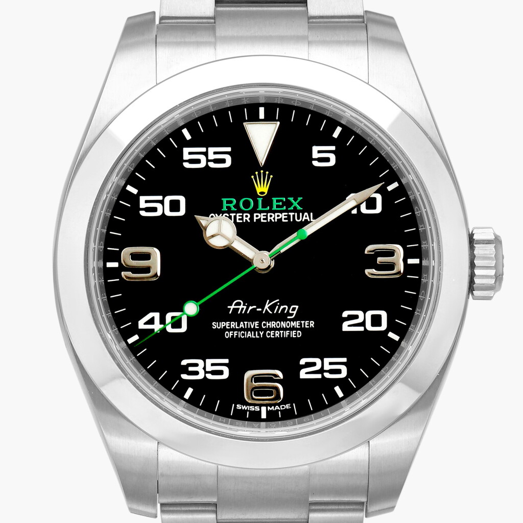 View full screen - View 1 of Lot 303. Air-King ‘Khanjar’, Reference 116900 | A stainless steel wristwatch with bracelet | Circa 2020.