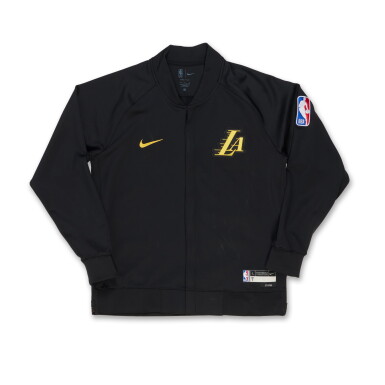 View full screen - View 1 of Lot 116. Gabe Vincent Los Angeles Lakers 2023-24 City Edition Warmup Set.