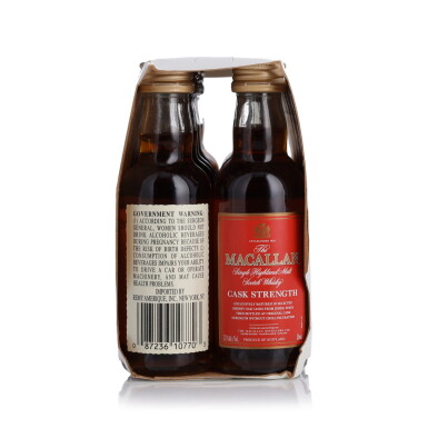 View full screen - View 1 of Lot 8. The Macallan Cask Strength 57.7 abv NV (12 BT05).