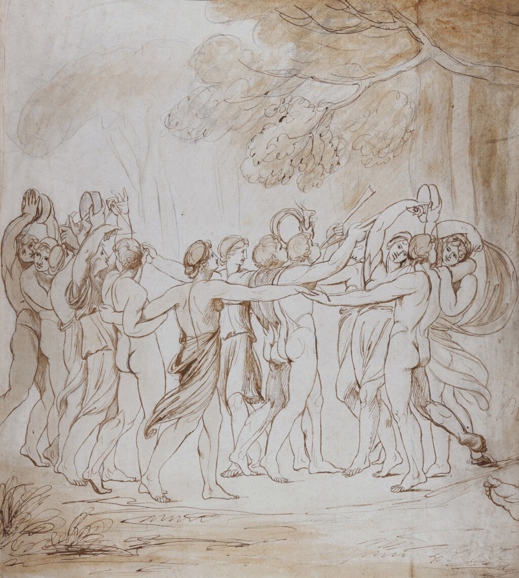 View full screen - View 1 of Lot 244. A Bacchanalian woodland dance.