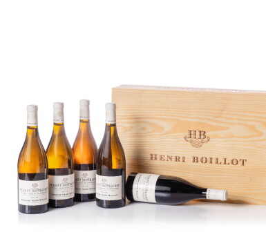 View full screen - View 1 of Lot 397. Puligny Montrachet, Clos de la Mouchère 2016 Domaine Henri Boillot (5 BT).