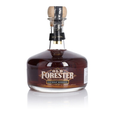 View full screen - View 1 of Lot 251. Old Forester 13 Year Old Birthday Bourbon 2002 Release 95 Proof 1989 (1 BT 75cl).