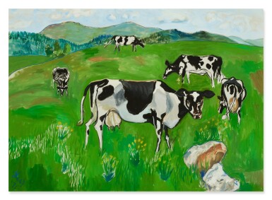 View full screen - View 1 of Lot 234. Cows, Vermont.