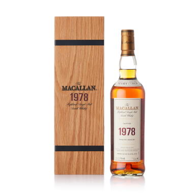 View full screen - View 1 of Lot 8111. The Macallan Fine & Rare 39 Year Old 59.2 abv 1978 (1 BT70).