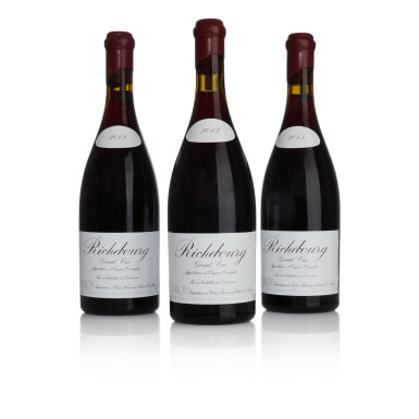 View full screen - View 1 of Lot 14. Richebourg 2013 Domaine Leroy (3 BT).