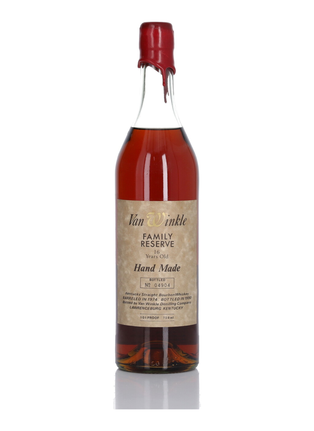 View full screen - View 1 of Lot 170. Van Winkle Family Reserve 16 Year Old 101 Proof 1974 (1 Bottle 75cl).