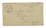 Postmaster’s Provisional, Baltimore, MD. 1845 5c Blue (3XU1)