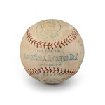 Baseball Attributed to Babe Ruth’s 217th Home Run (1923)