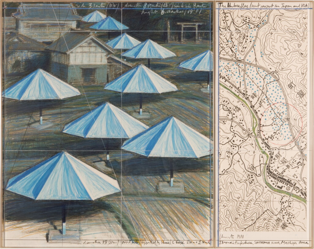 View full screen - View 1 of Lot 646. The Umbrellas (Joint Project for Japan and USA).