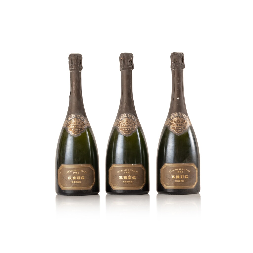View full screen - View 1 of Lot 521. Krug 1982 (3 BT).