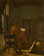 A scholar in his study