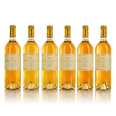 View full screen - View 1 of Lot 165. Château d'Yquem 2008 (6 BT).