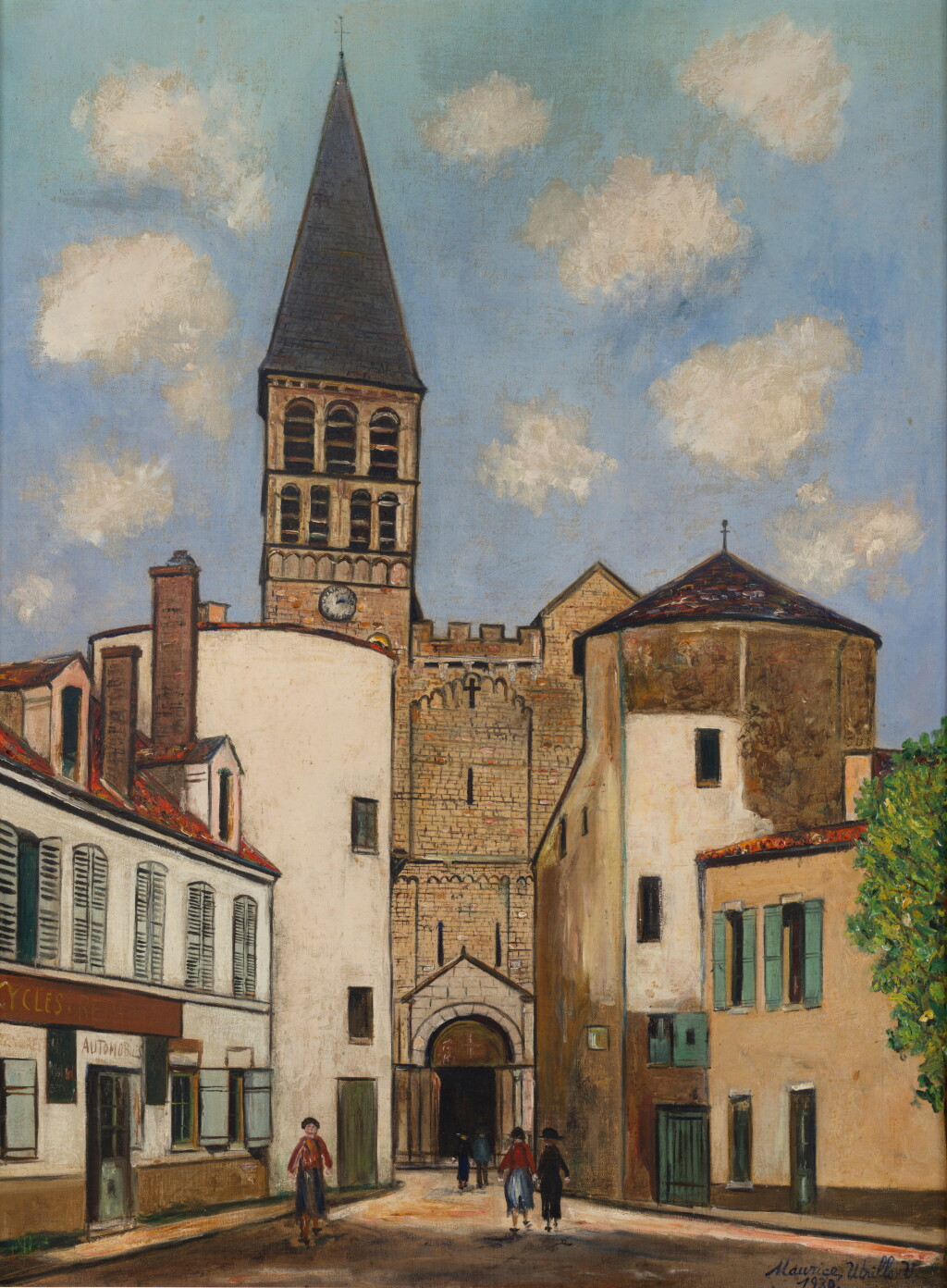 View full screen - View 1 of Lot 451. Eglise Saint-Philibert, Tournus (Sáone-et-Loire).