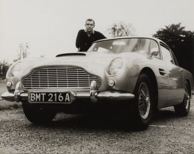 View full screen - View 1 of Lot 23. Goldfinger (1964), original photographic production still, British.