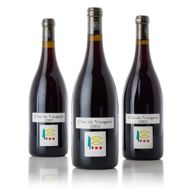 View full screen - View 1 of Lot 5652. Clos de Vougeot 2002 Domaine Prieuré Roch (3 BT).