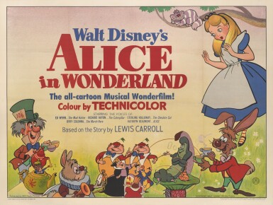 View full screen - View 1 of Lot 107. Alice in Wonderland (1951).