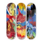 Set of Three | Supreme Damien Hirst ‘Spin’ Skate Decks