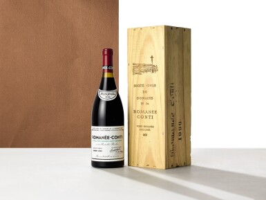 View full screen - View 1 of Lot 6160. Romanée Conti 1990 Domaine de la Romanée-Conti (1 BT).