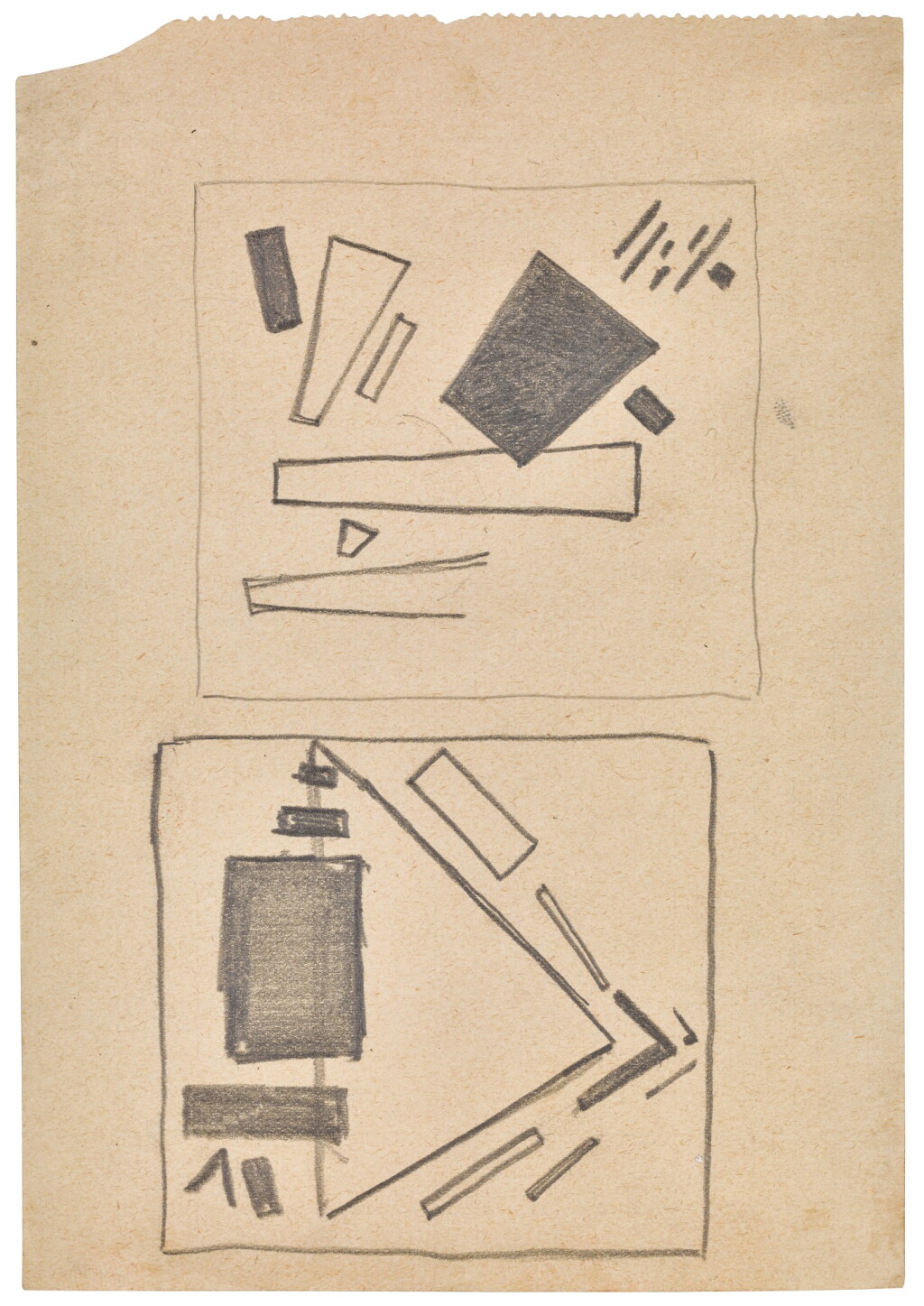 View full screen - View 1 of Lot 78. Suprematist Composition.
