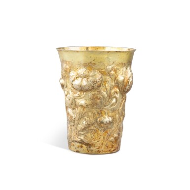 View full screen - View 1 of Lot 294. A German silver-gilt beaker, Jakob Böckelmann, Hamburg, circa 1700.