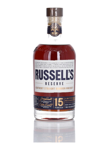 View full screen - View 1 of Lot 269. Russell’s Reserve 15 Year Old 117.2 Proof NV (1 Bottle 75cl).