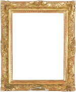 A Louis XIV carved giltwood frame