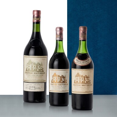 View full screen - View 1 of Lot 7558. Château Haut Brion 1961 (3 BT).