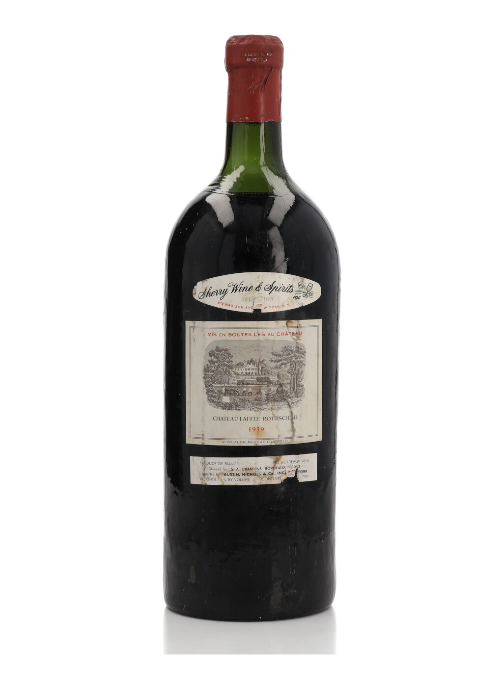 View full screen - View 1 of Lot 6. Château Lafite 1959 (1 JM45).