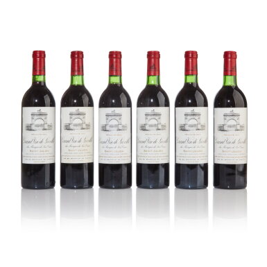 View full screen - View 1 of Lot 19. Château Léoville Las Cases 1982 (12 BT).