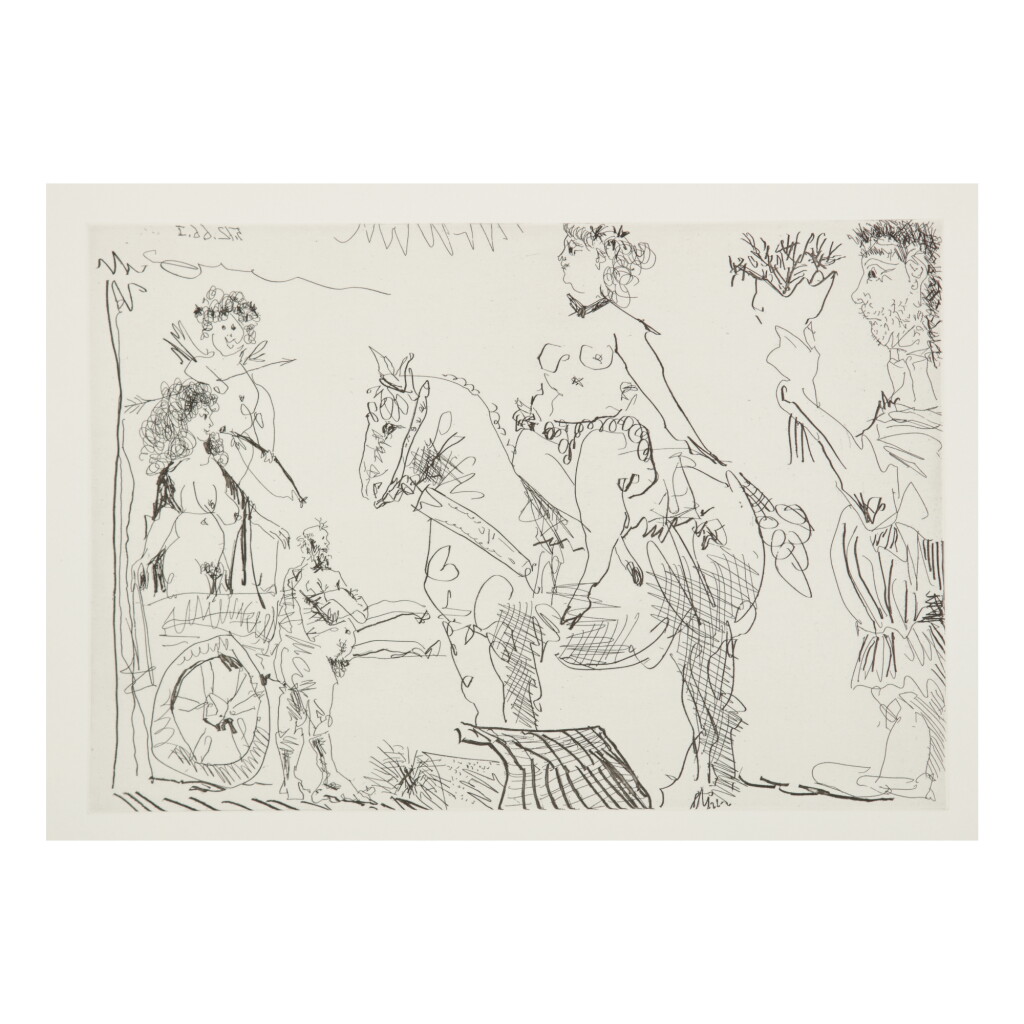 View full screen - View 1 of Lot 169. PABLO PICASSO | LE COCU MAGNIFIQUE (B. 1244-1255; BA. 1432-1443; C. BKS 140).