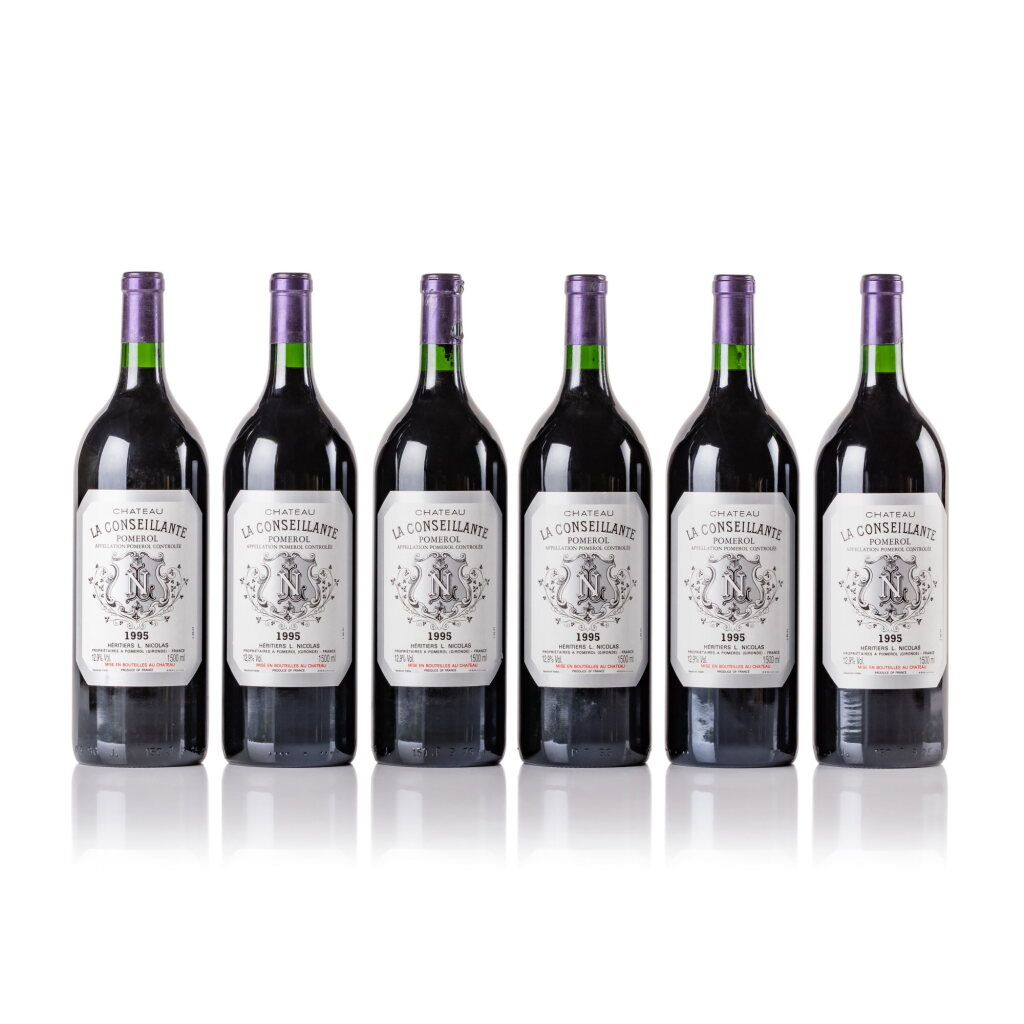 View full screen - View 1 of Lot 410. Château La Conseillante 1995 (6 MAG).