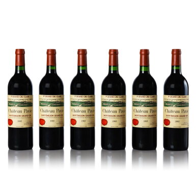 View full screen - View 1 of Lot 3654. Château Pavie 1995 (12 BT).