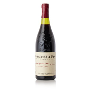 View full screen - View 1 of Lot 8757. Châteauneuf du Pape, Cuvée Spéciale 1990 Henri Bonneau (1 BT).