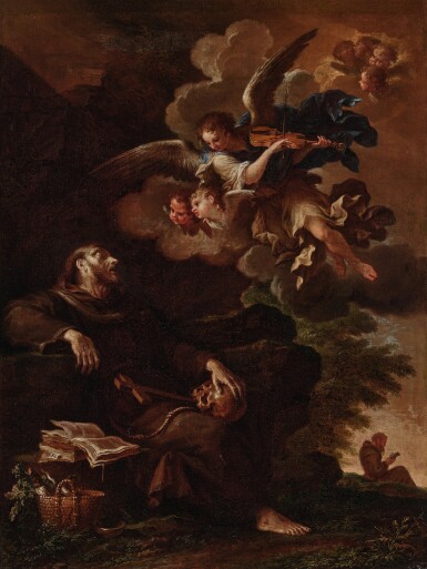 View full screen - View 1 of Lot 74. Ecstasy of Saint Francis of Assisi.