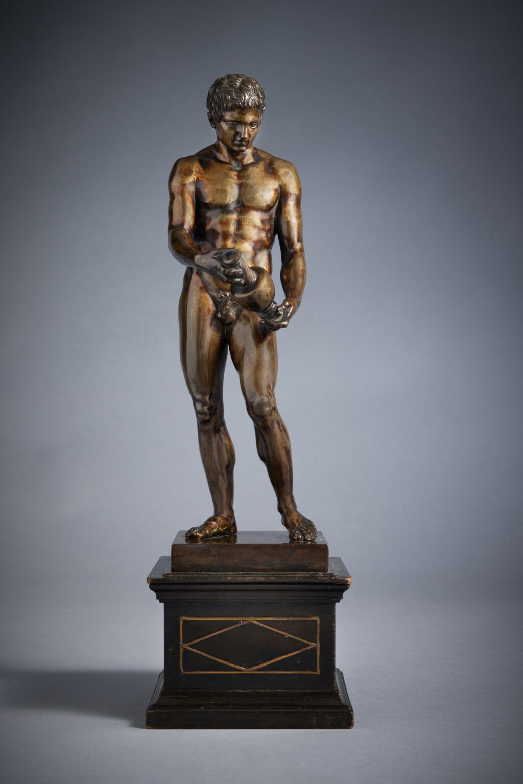 View full screen - View 1 of Lot 497. Workshop of Massimiliano Soldani Benzi (1656 - 1740 Florence), 18th century.