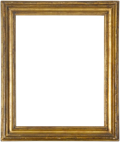 View full screen - View 1 of Lot 25. A late 17th-century Baroque Roman ('Salvator Rosa') carved giltwood frame.