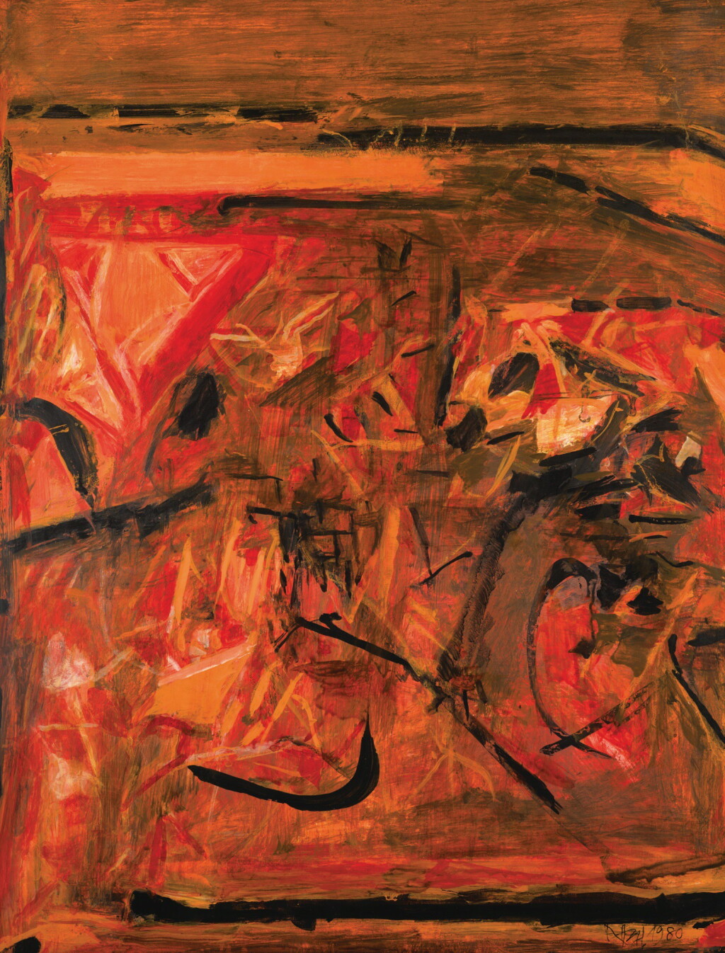 View full screen - View 1 of Lot 77. SAYED HAIDER RAZA | UNTITLED.