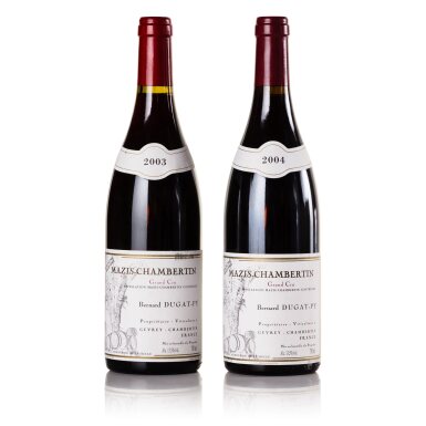 View full screen - View 1 of Lot 71. Mazis Chambertin, Vieilles Vignes 2003/2004 Bernard Dugat-Py (2 BT).