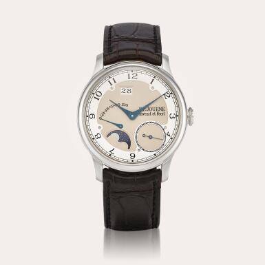 View full screen - View 1 of Lot 2169. Octa Divine A platinum wristwatch with date, moon phases and power reserve indication, Circa 2007 | 鉑金腕錶,備日期、月相及動力儲備顯示,約2007年製.