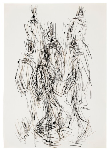 View full screen - View 1 of Lot 2. WILLIAM TURNBULL | WALKING FIGURES.