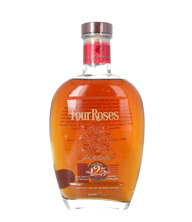 View full screen - View 1 of Lot 656. Four Roses 125th Anniversary Edition 2013 Release 51.6 abv NV (1 BT75).